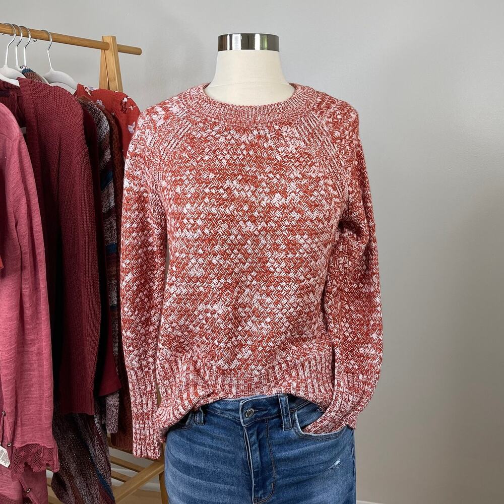Universal Thread • Rust Heathered Chunky Sweater